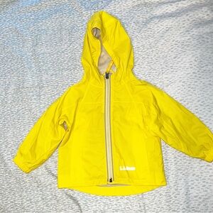 L.L. Bean Yellow Toddler Rain Jacket | 2T
